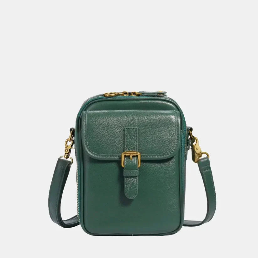 Svelora Prestige™ – Sac antivol au design exclusif Vert élégant