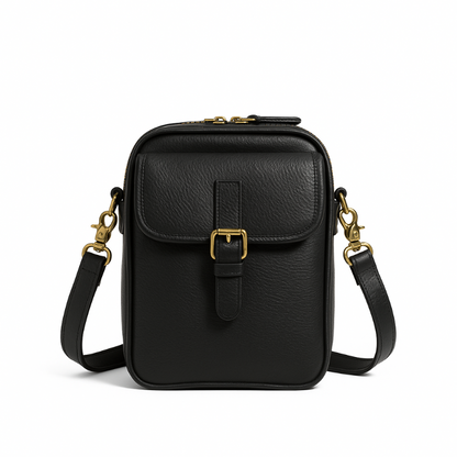 Sac_bandoulière_antivol_sac à main compact svelora noir